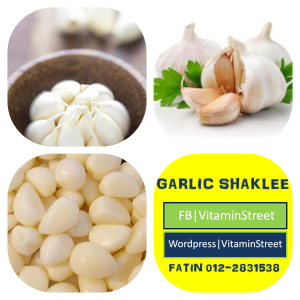 VITAMIN GUIDE: Keistimewaan Garlic Complex Shaklee sebagai 
